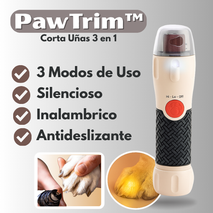 PawTrim™ - Corta Uñas 3 en 1 Mascotas